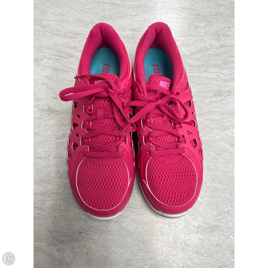 Shoes Athletic By Nike In Pink, Size: 8.5