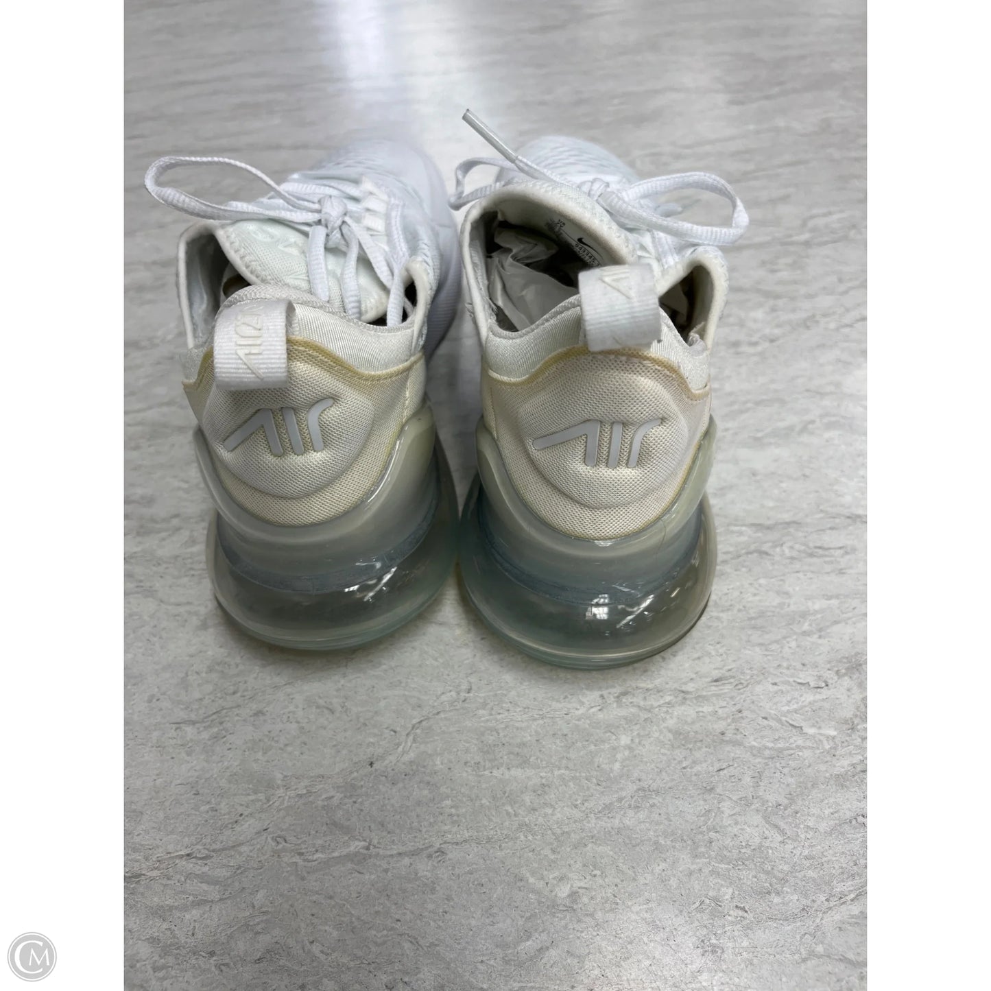 Shoes Athletic By Nike In White, Size: 8.5