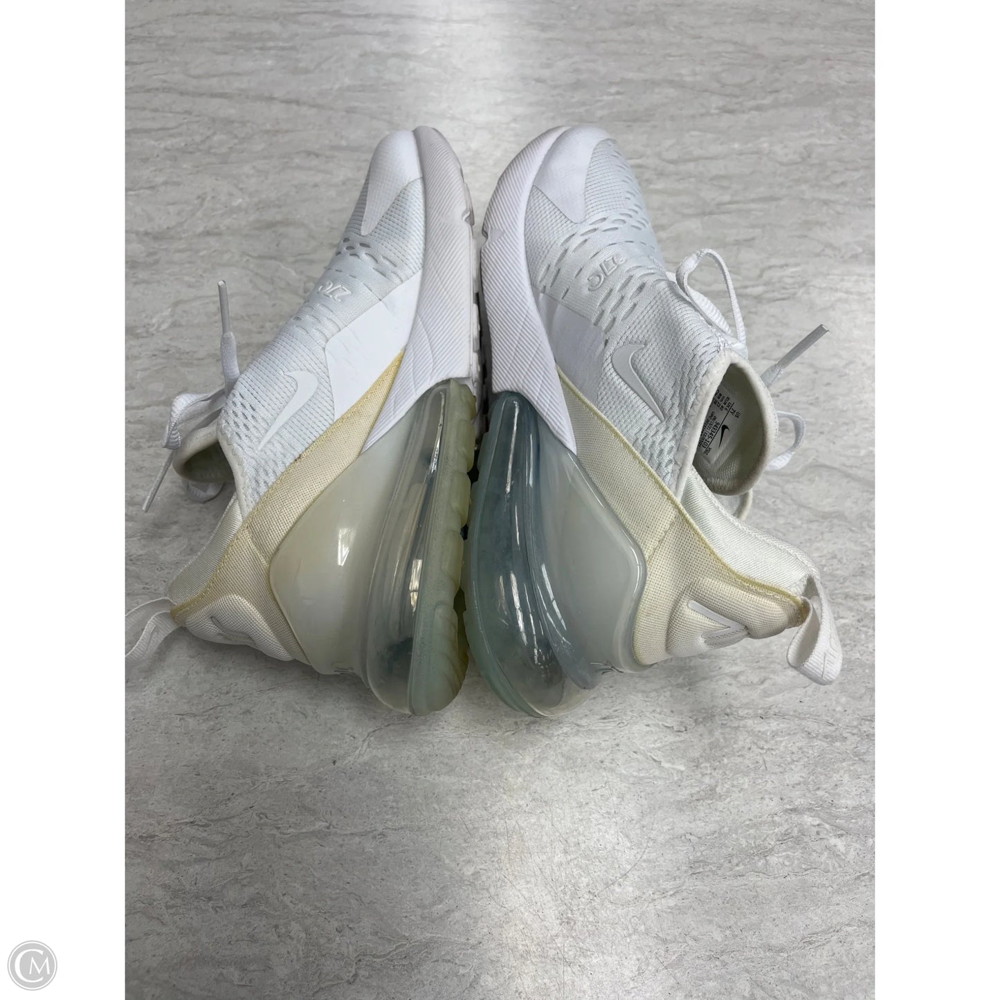 Shoes Athletic By Nike In White, Size: 8.5