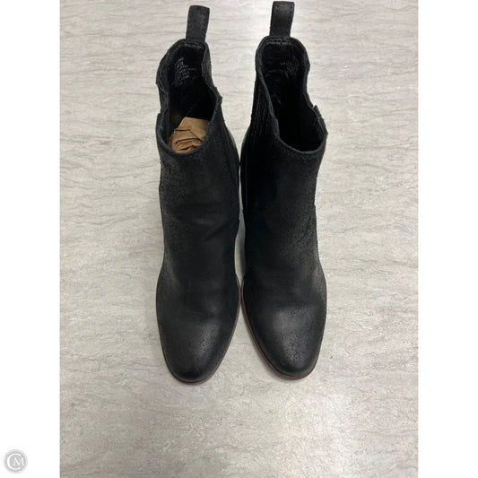 Boots Ankle Flats By Lucky Brand In Black, Size: 7.5