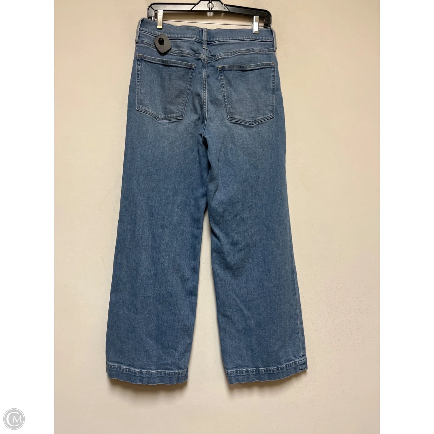 Jeans Straight By J. Crew In Blue Denim, Size: 6
