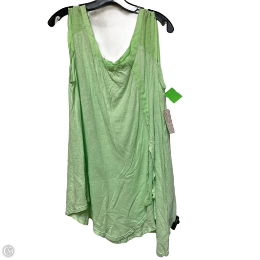 Top Sleeveless By Free People In Green, Size: S