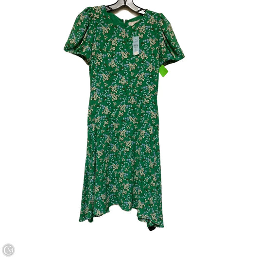 Dress Casual Midi By Loft In Floral Print, Size: 0p