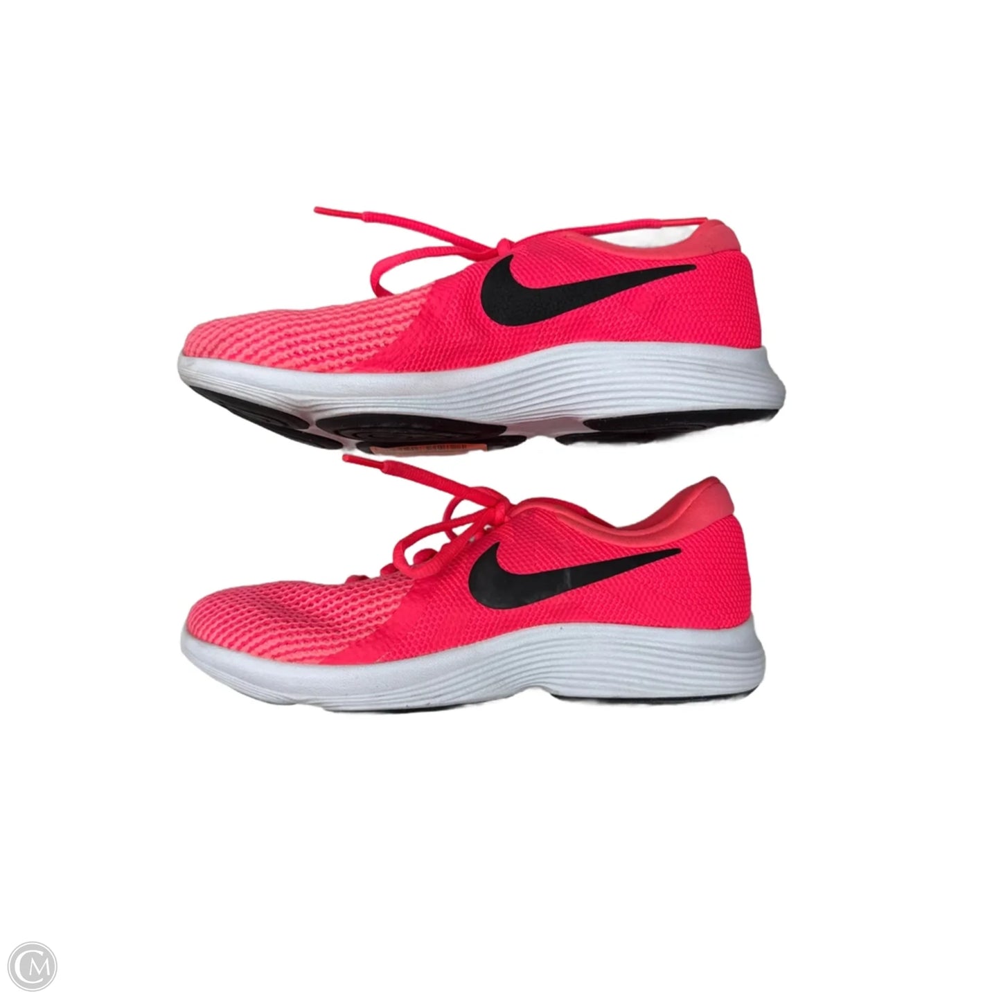 Shoes Athletic By Nike In Black & Pink, Size: 8
