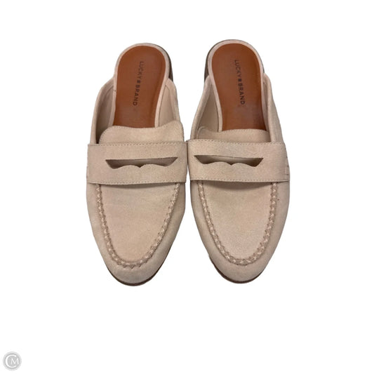 Shoes Flats By Lucky Brand In Tan, Size: 9