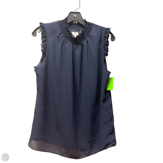Top Sleeveless By J. Crew In Navy, Size: S
