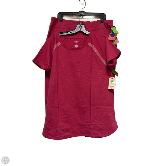 Pants Set 2pc By St Johns Bay In Pink, Size: L