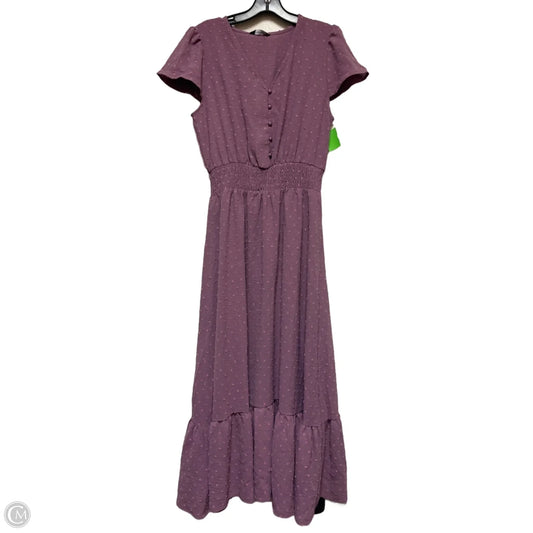 Dress Casual Maxi By Clothes Mentor In Purple, Size: M