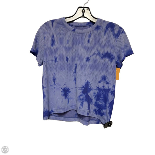 Top Short Sleeve By Lululemon In Purple, Size: S