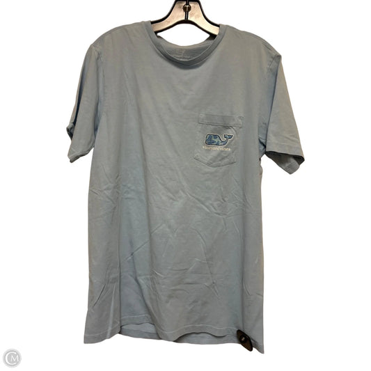 Top Short Sleeve By Vineyard Vines In Blue, Size: S