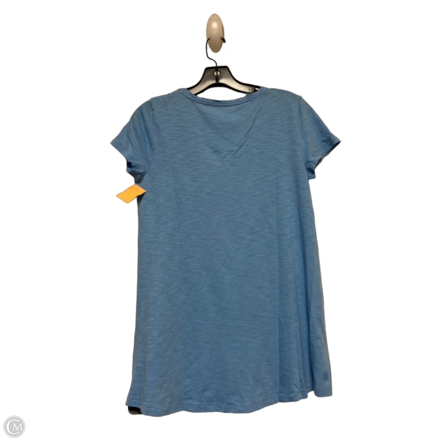 Top Short Sleeve Designer By Lilly Pulitzer In Blue, Size: Xs