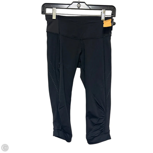 Athletic Leggings Capris By Lululemon In Black, Size: 4