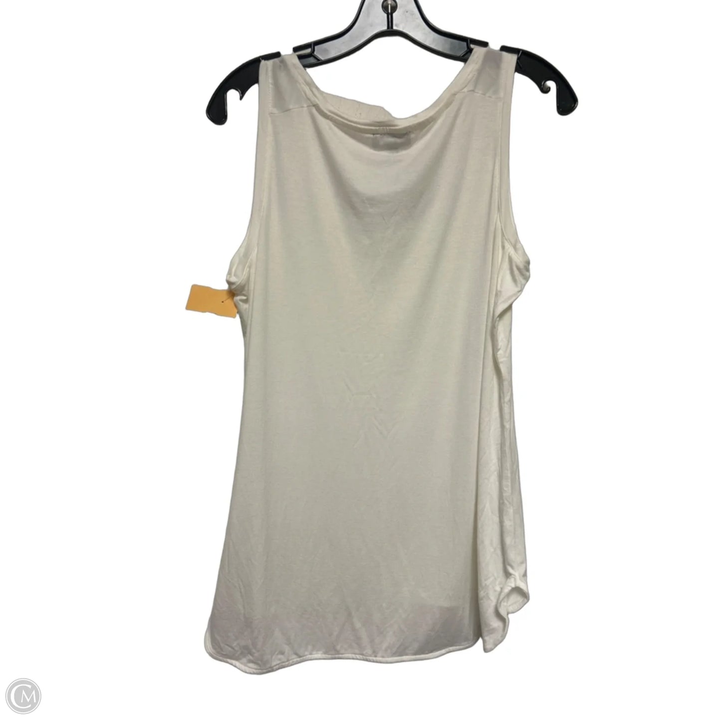 Tank Top By Limited In White, Size: L