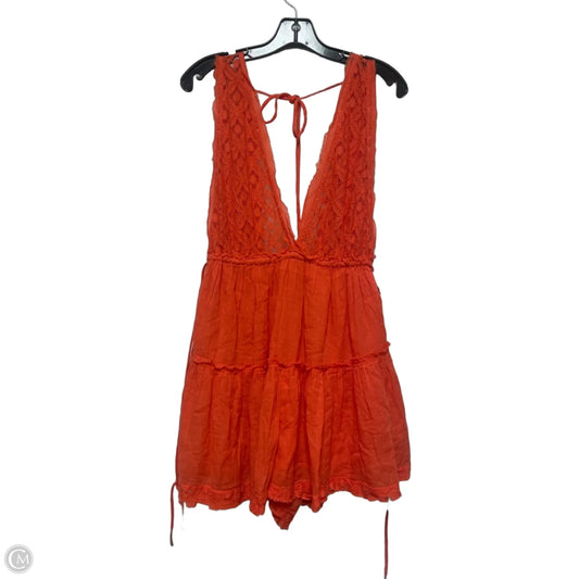Dress Casual Short By Free People In Orange, Size: S