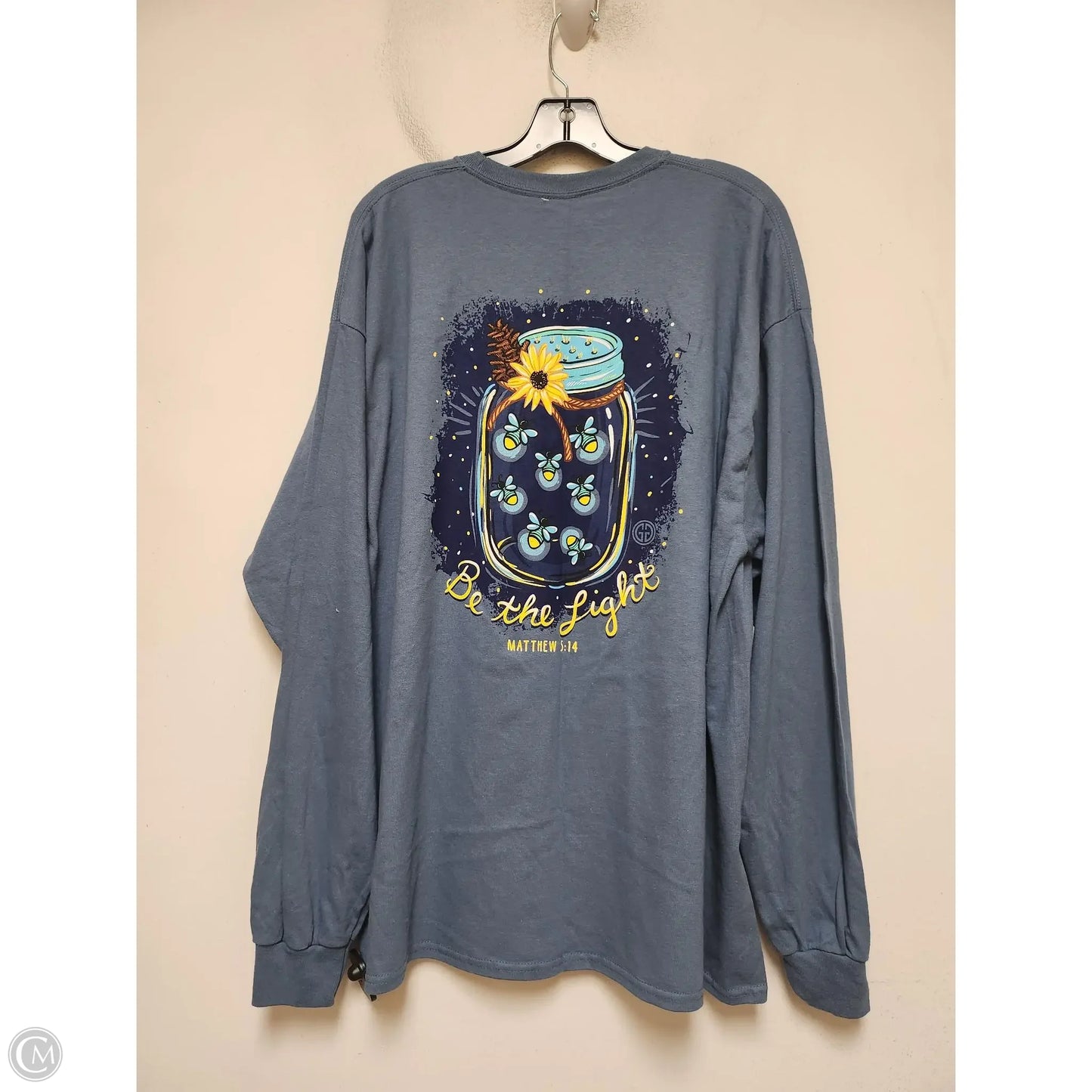 Top Long Sleeve By Clothes Mentor In Blue, Size: 2x