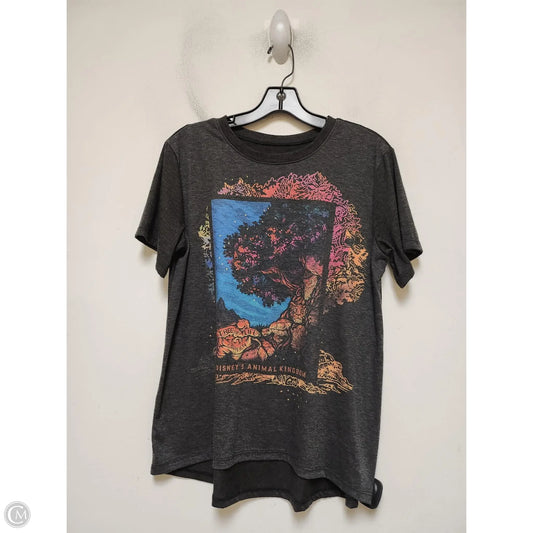 Top Short Sleeve By Disney Store In Multi-colored, Size: L