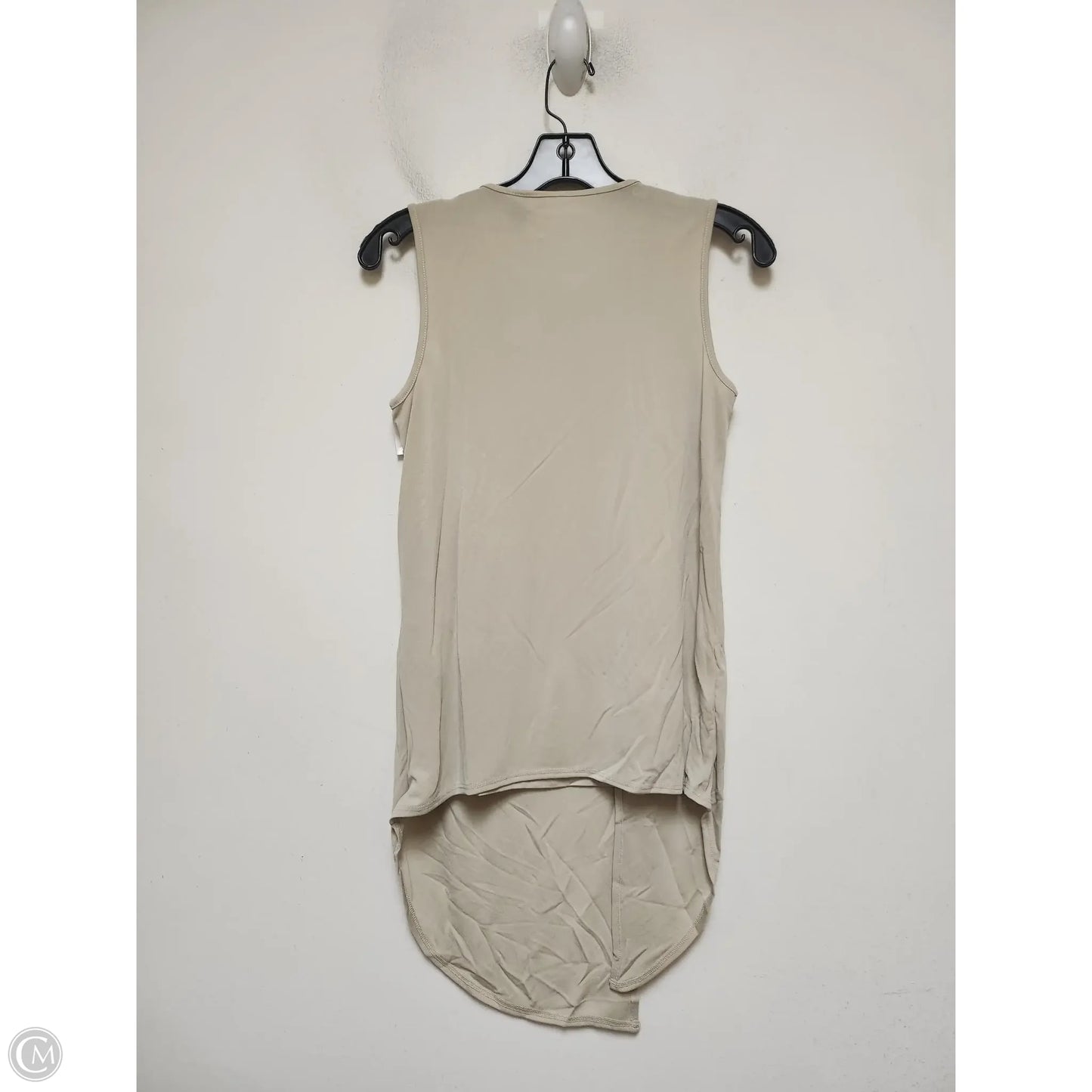 Top Sleeveless By Chicos In Tan, Size: Xs