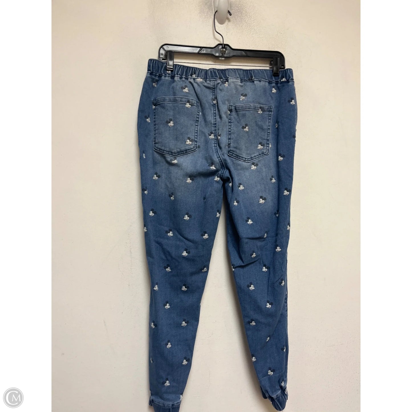 Pants Joggers By Disney In Blue Denim, Size: 14