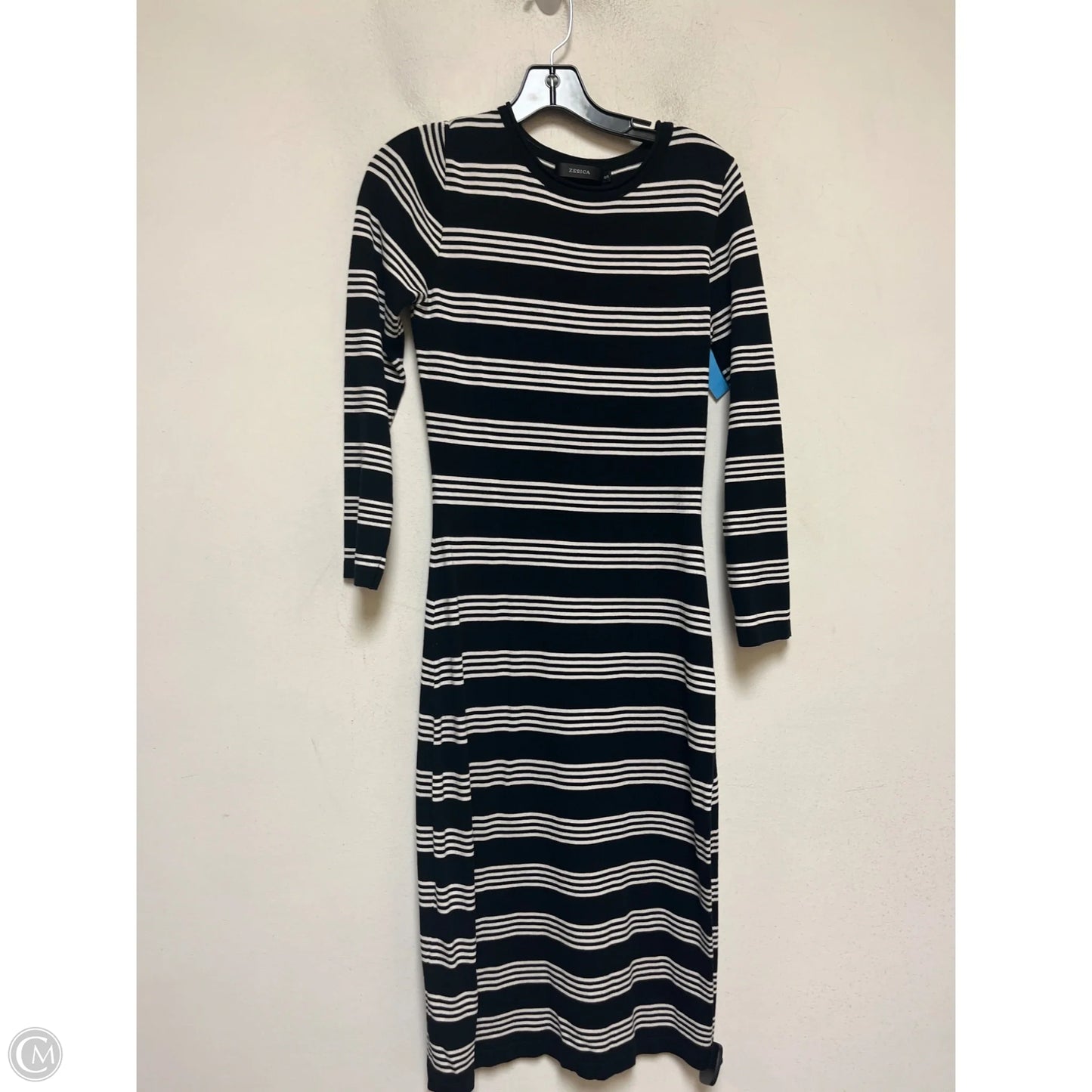 Dress Casual Maxi By Zesica In Striped Pattern, Size: S