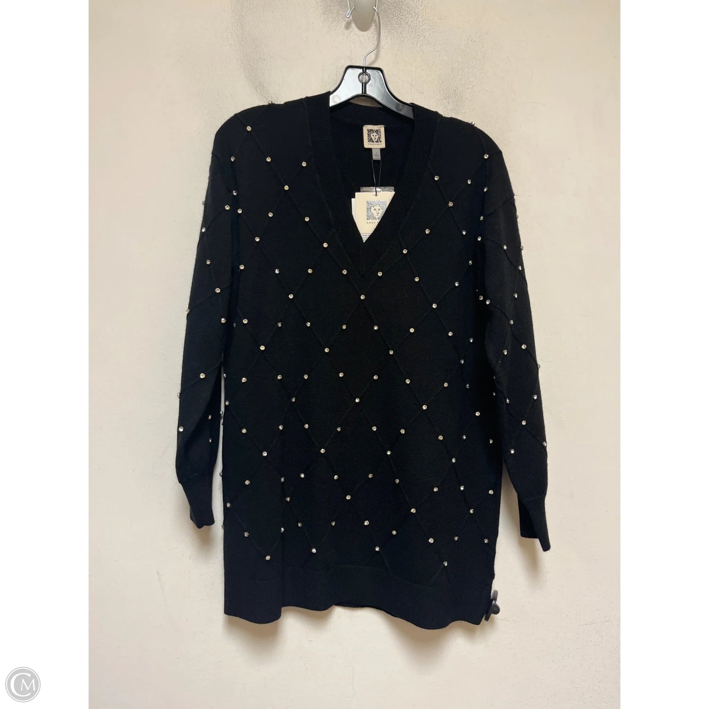 Sweater By Anne Klein In Black, Size: S