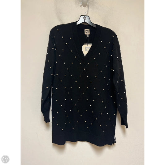 Sweater By Anne Klein In Black, Size: S