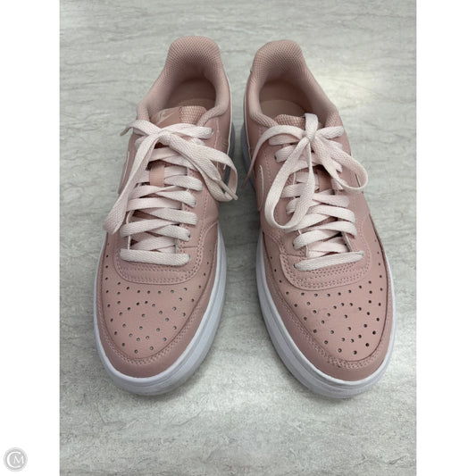 Shoes Sneakers Platform By Nike In Pink, Size: 9