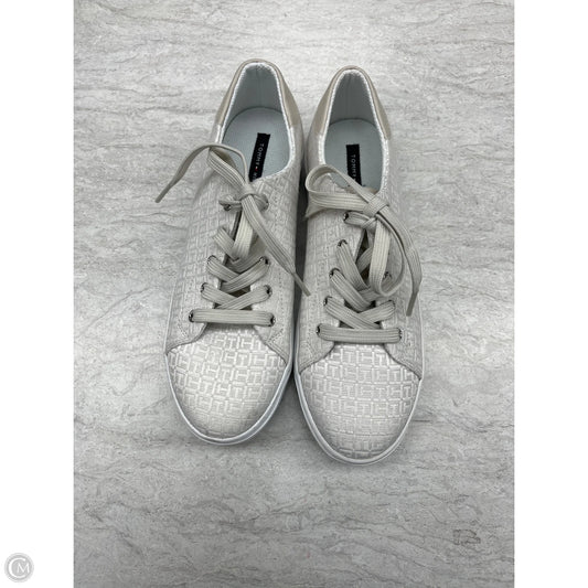 Shoes Sneakers Platform By Tommy Hilfiger In Tan & White, Size: 9