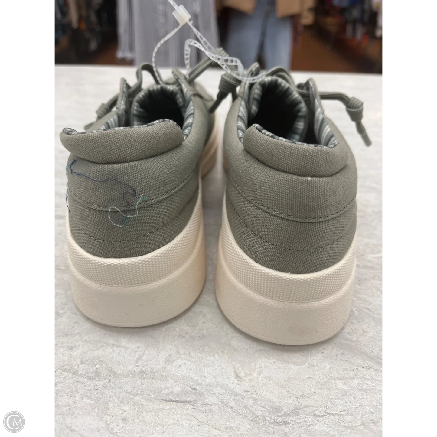 Shoes Sneakers Platform By Bobs In Green, Size: 10