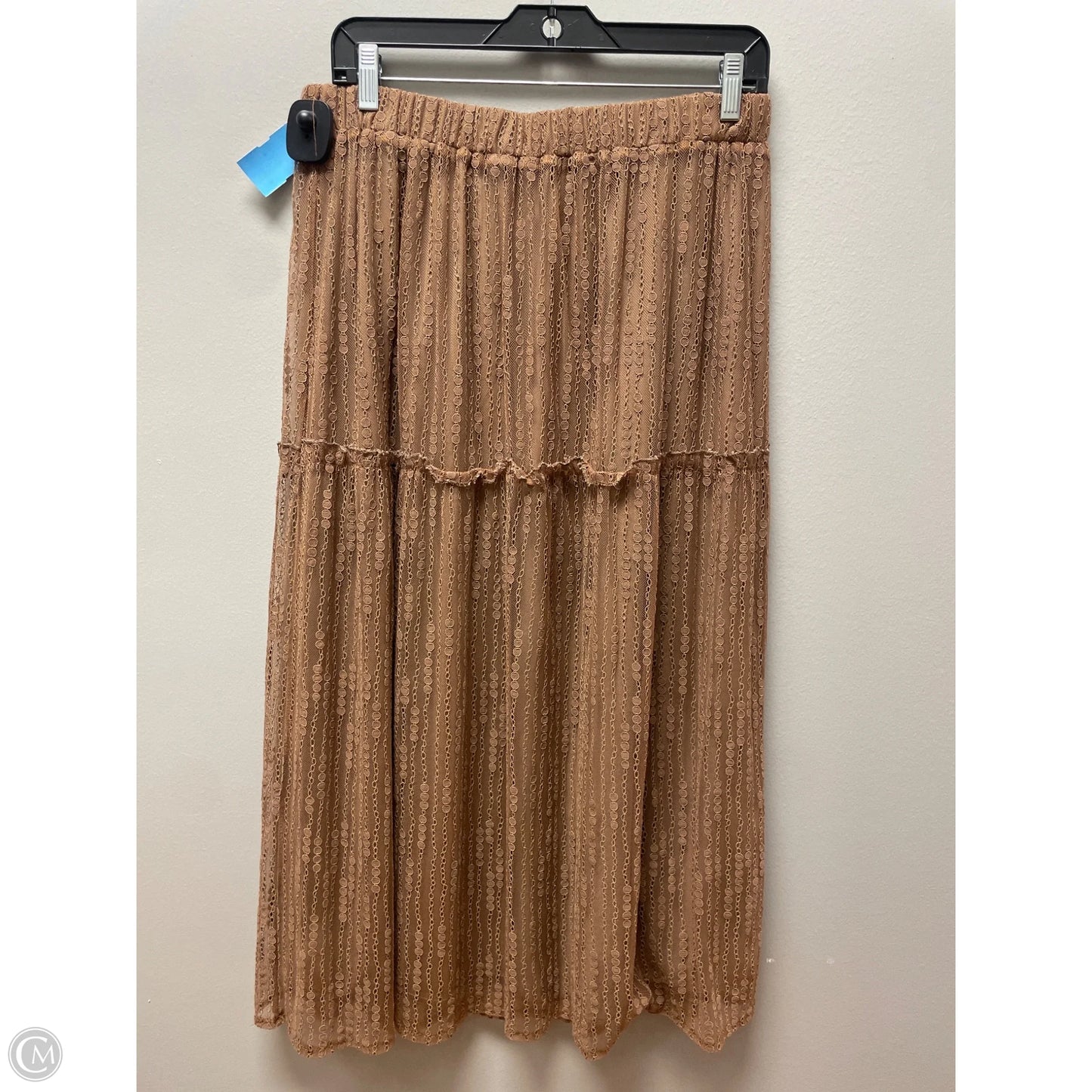 Skirt Maxi By Clothes Mentor In Brown, Size: 18