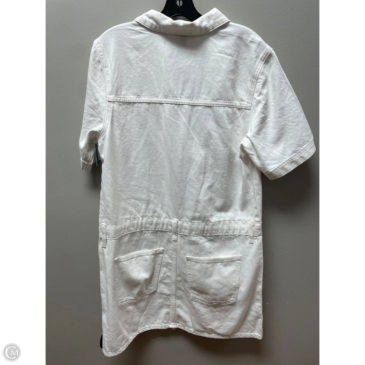 Dress Casual Short By Universal Thread In White Denim, Size: M