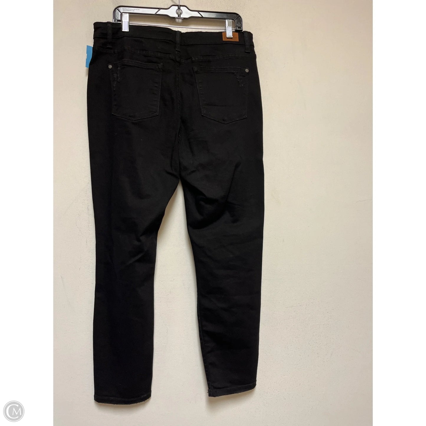 Jeans Boyfriend By Judy Blue In Black Denim, Size: 10
