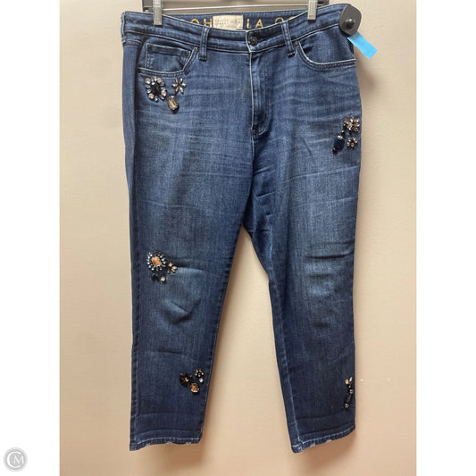 Jeans Designer By Kate Spade In Blue Denim, Size: 8