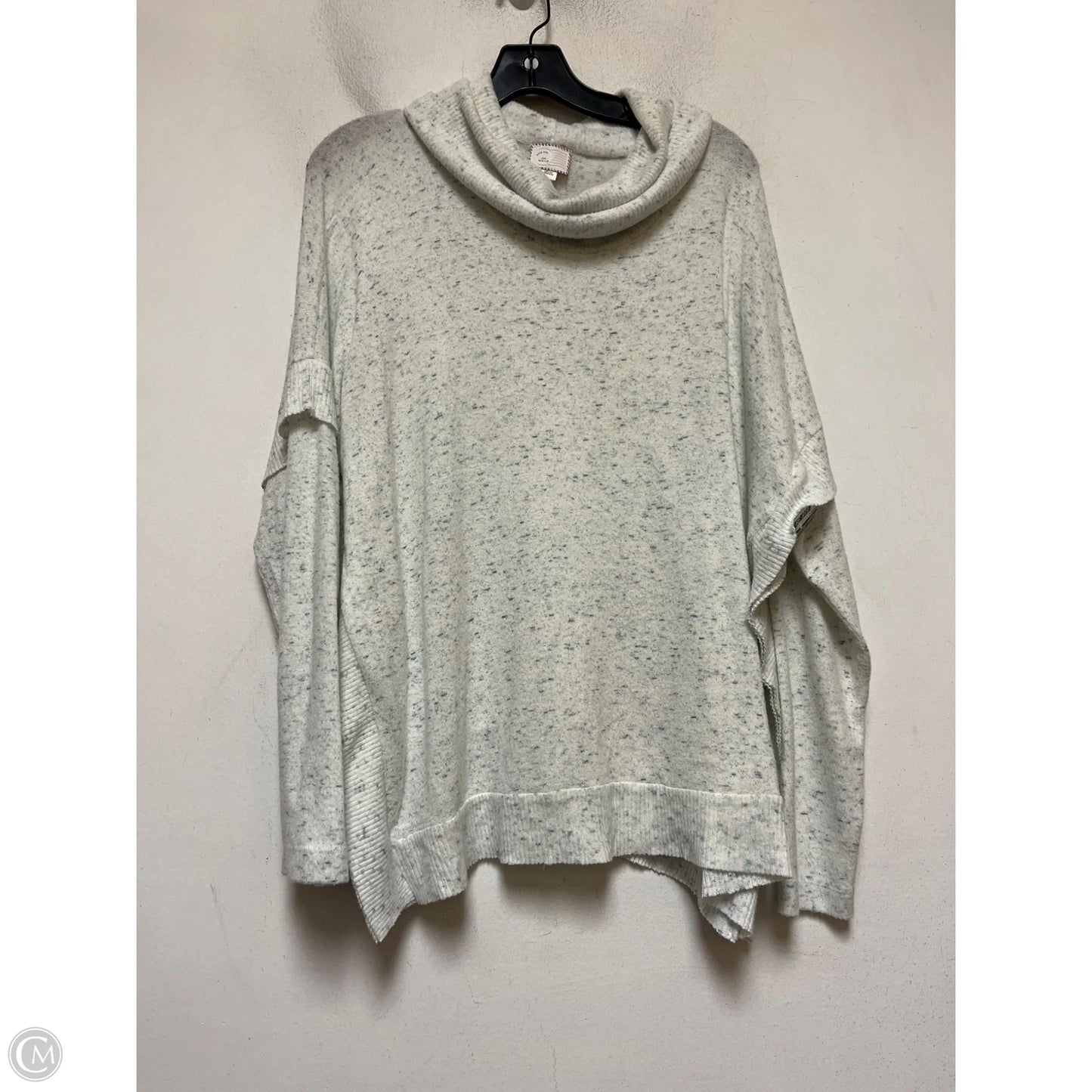 Sweater By Postmark In Blue & White, Size: M