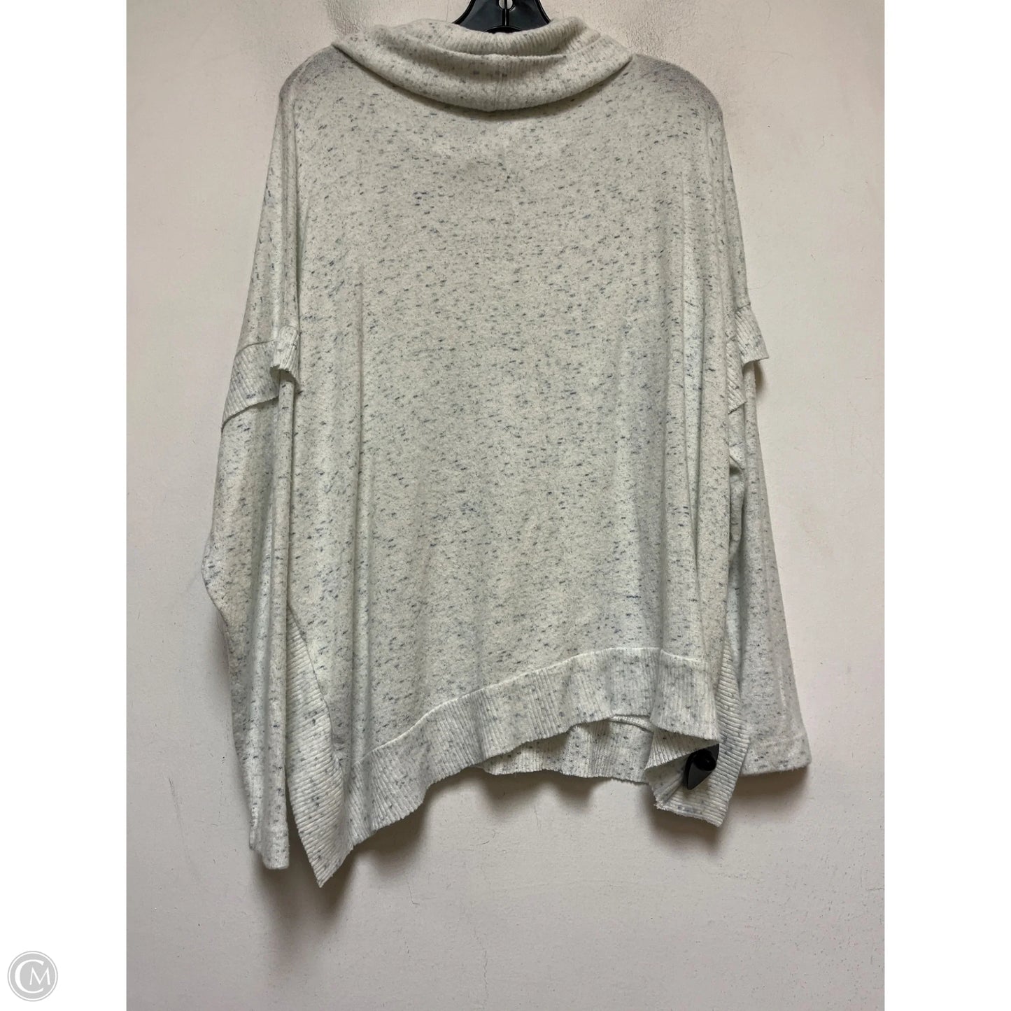 Sweater By Postmark In Blue & White, Size: M