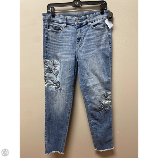 Jeans Boyfriend By White House Black Market In Blue Denim, Size: 4