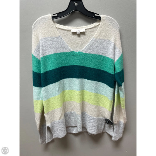 Sweater By Loft In Green, Size: Xs
