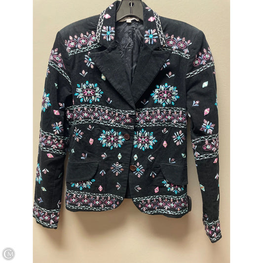 Jacket Other By Clothes Mentor In Black & Blue, Size: M