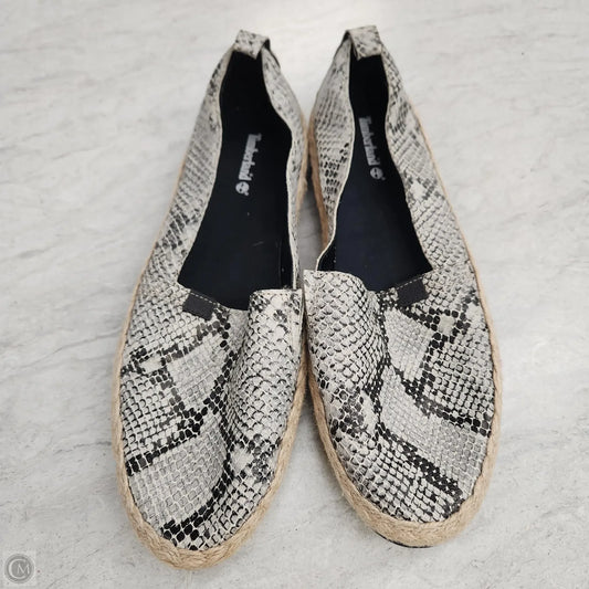 Shoes Flats By Timberland In Snakeskin Print, Size: 10