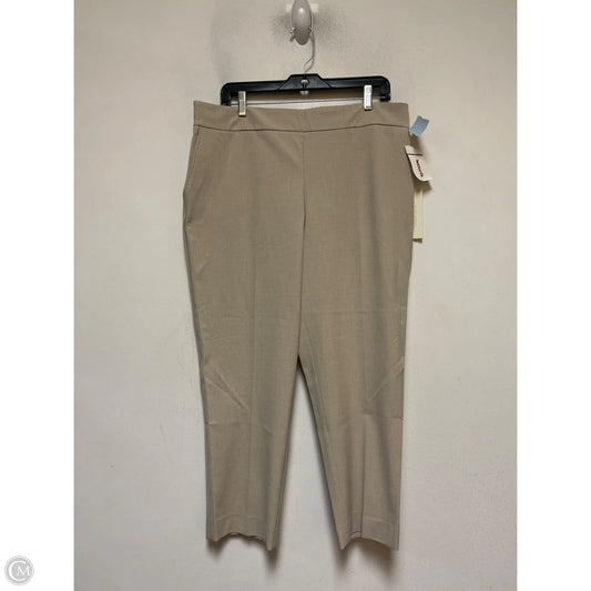 Pants Other By Rachel Zoe In Tan, Size: 14