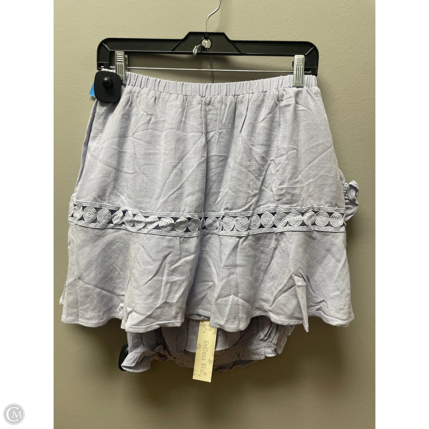 Skirt Set 2pc By Clothes Mentor In Blue, Size: 8