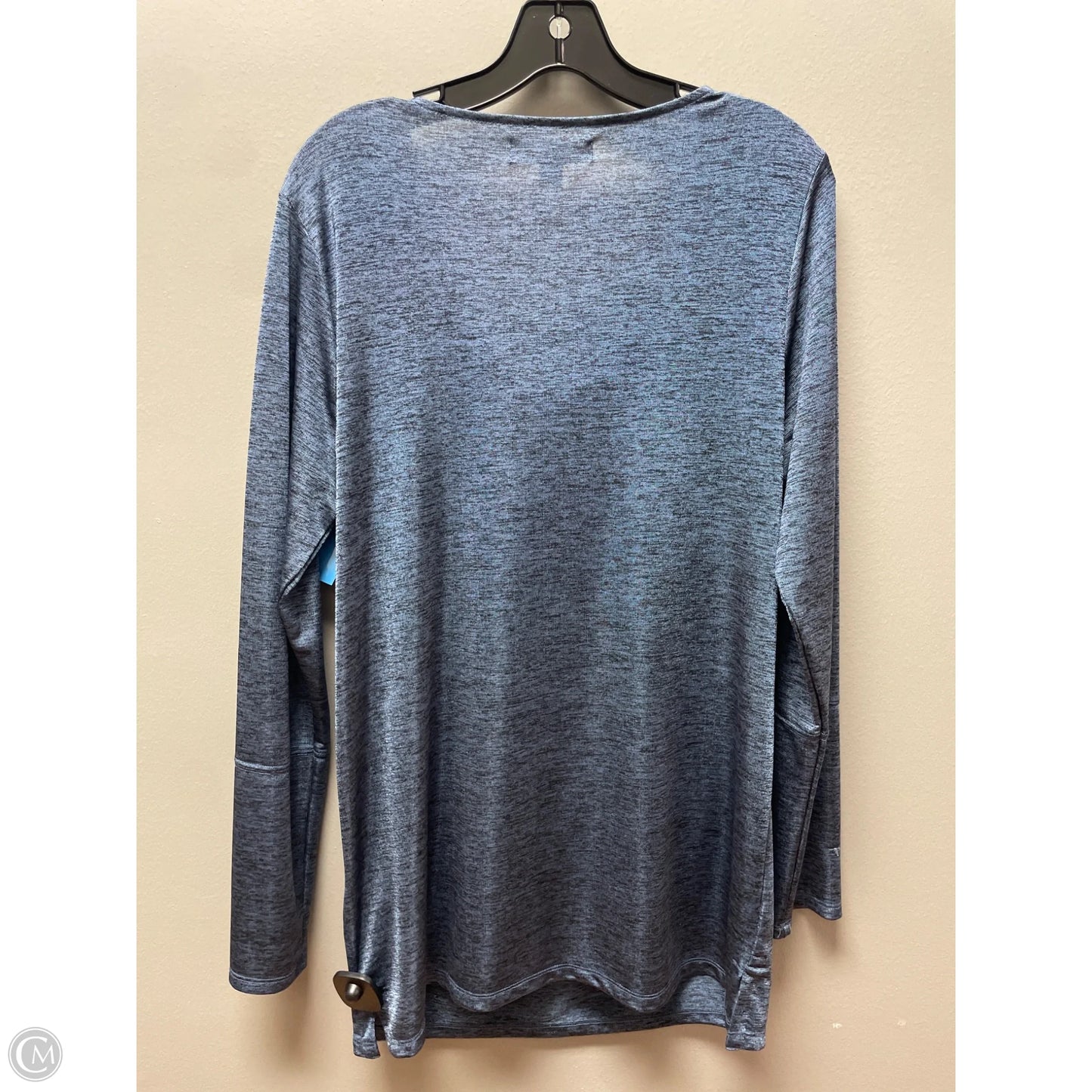 Top Long Sleeve Basic By Michael By Michael Kors In Blue, Size: L
