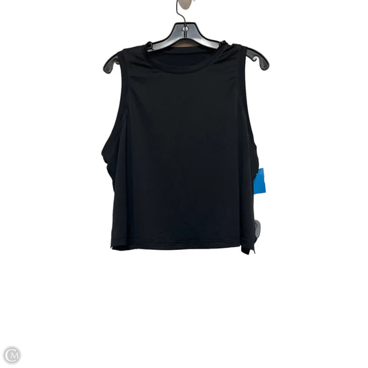 Athletic Tank Top By Lululemon In Black, Size: M