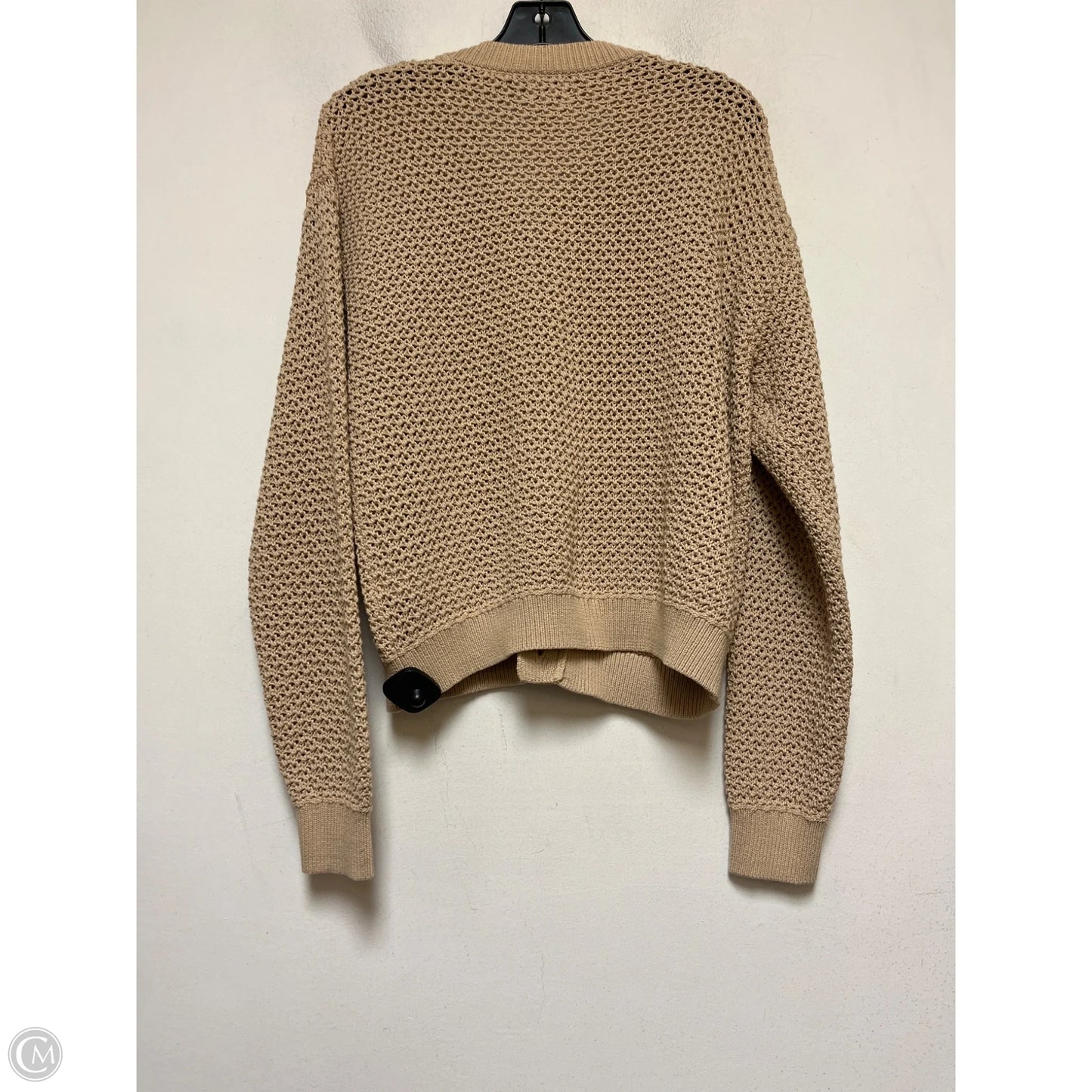 Sweater Cardigan By J. Crew In Tan, Size: Xl