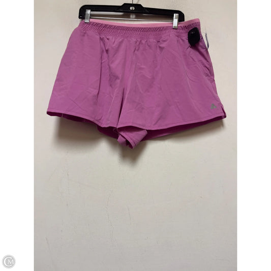 Athletic Shorts By Tek Gear In Pink, Size: Xxl