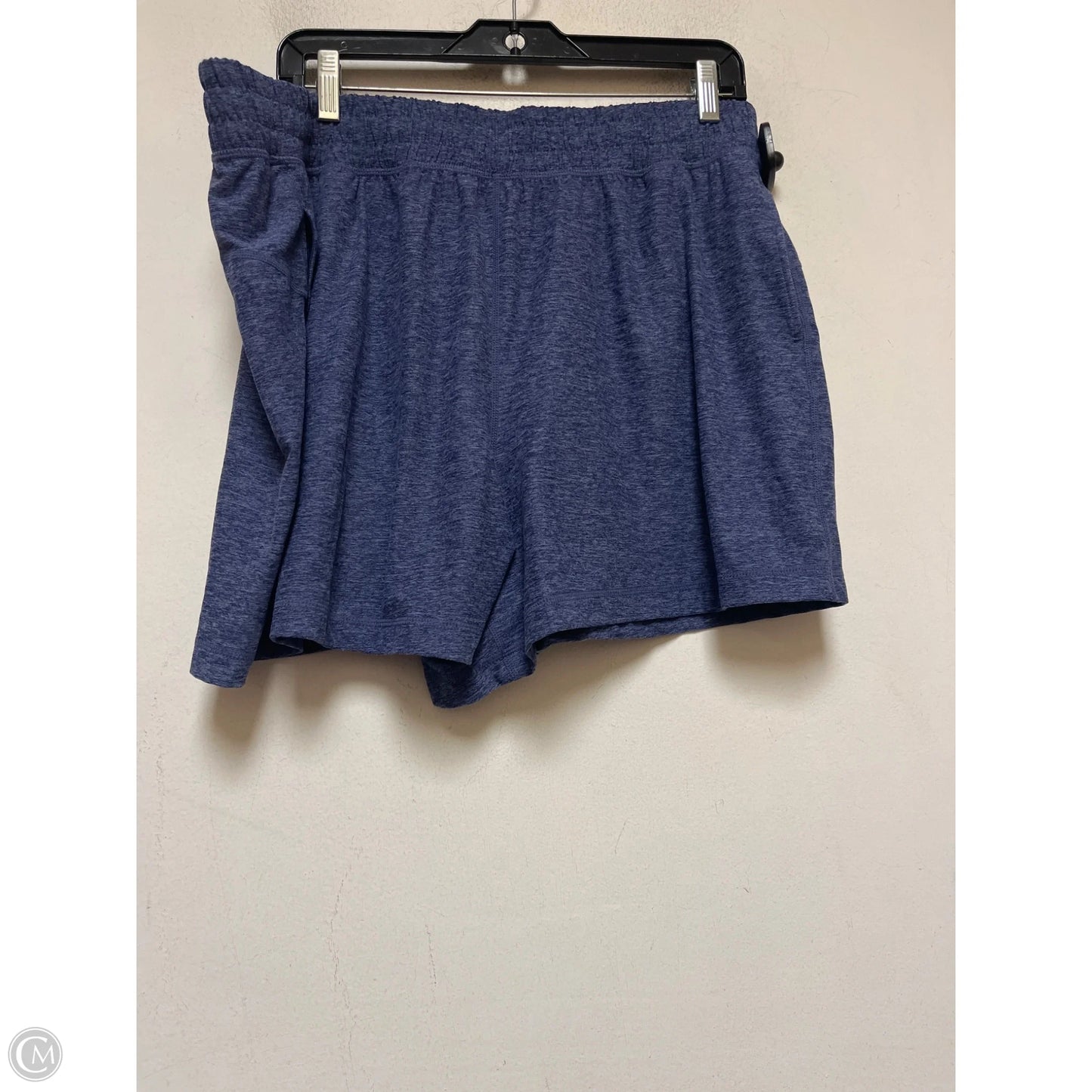 Athletic Shorts By Flx In Blue, Size: Xl