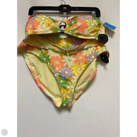 Swimsuit 2pc By Wild Fable In Floral Print, Size: 1x
