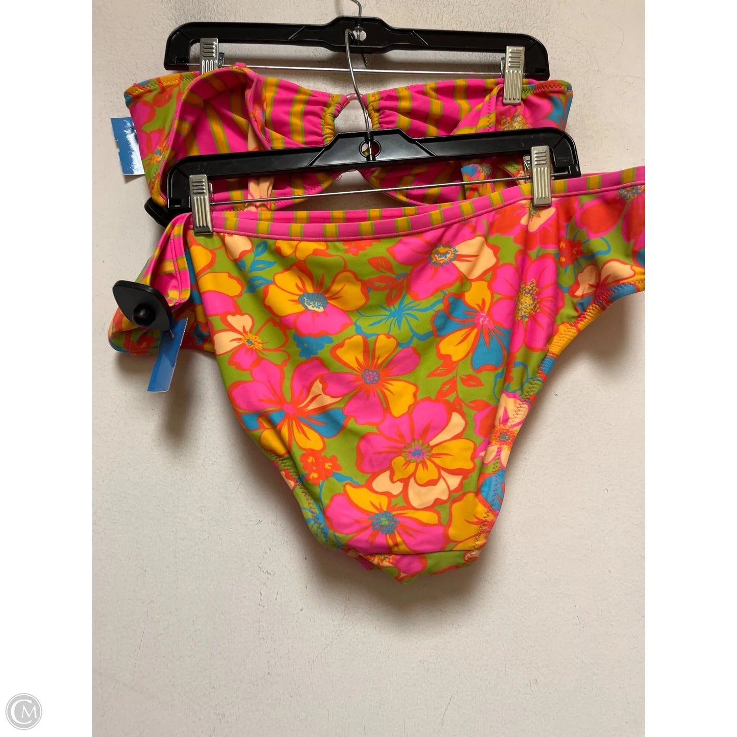 Swimsuit 2pc By Wild Fable In Floral Print, Size: 1x