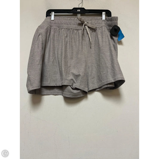 Athletic Shorts By Flx In Grey, Size: Xxl