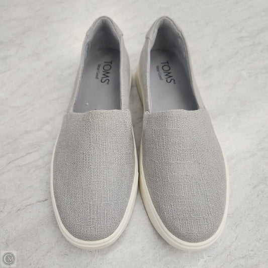 Shoes Flats By Toms In Grey, Size: 6