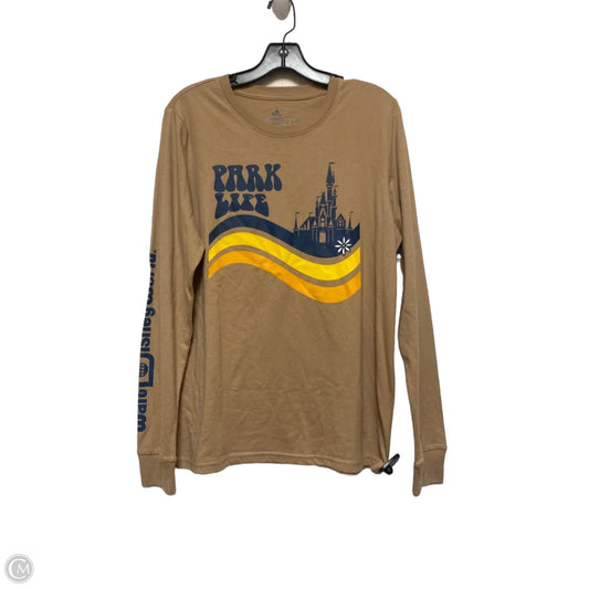 Top Long Sleeve By Disney Store In Tan, Size: S